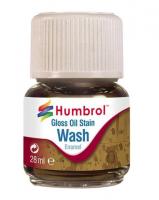 AV0209 Humbrol 28ml Enamel Wash - Oil Stain